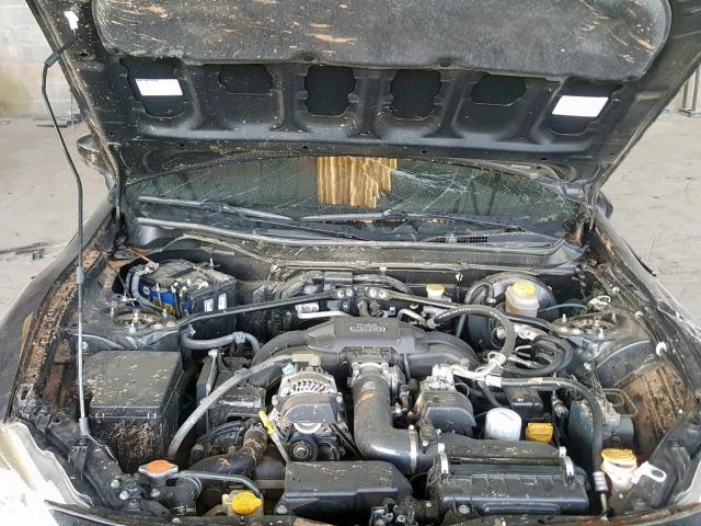 JF1ZNAA16D1730703 - 2013 TOYOTA SCION FR-S BLACK photo 7