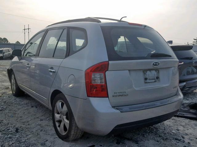 KNAFG526387157588 - 2008 KIA RONDO LX GRAY photo 3