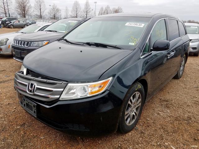 5FNRL5H69CB005403 - 2012 HONDA ODYSSEY EXL  photo 2