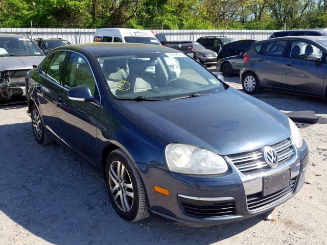 3VWSF71K46M748110 - 2006 VOLKSWAGEN JETTA 2.5 BLUE photo 1