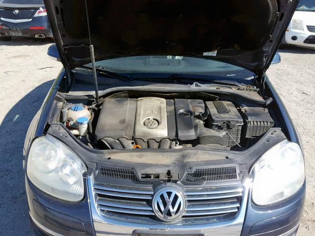 3VWSF71K46M748110 - 2006 VOLKSWAGEN JETTA 2.5 BLUE photo 7