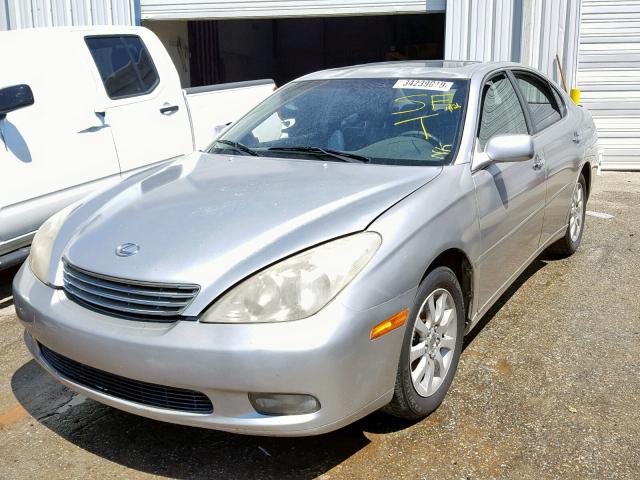 JTHBF30G720072742 - 2002 LEXUS ES 300 SILVER photo 2