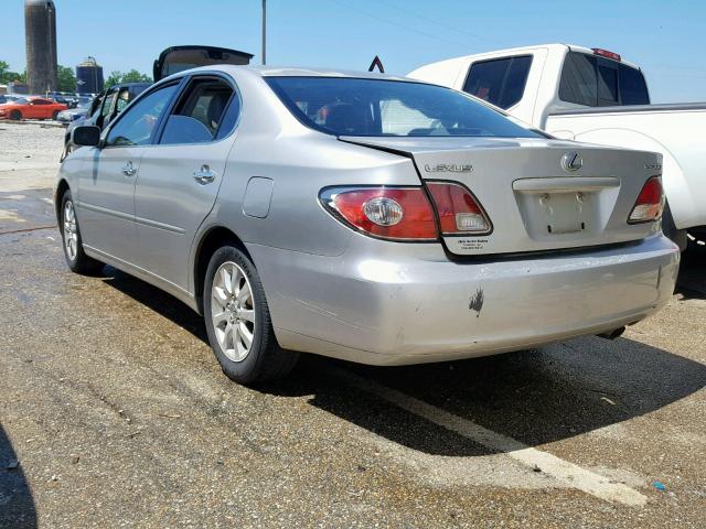 JTHBF30G720072742 - 2002 LEXUS ES 300 SILVER photo 3