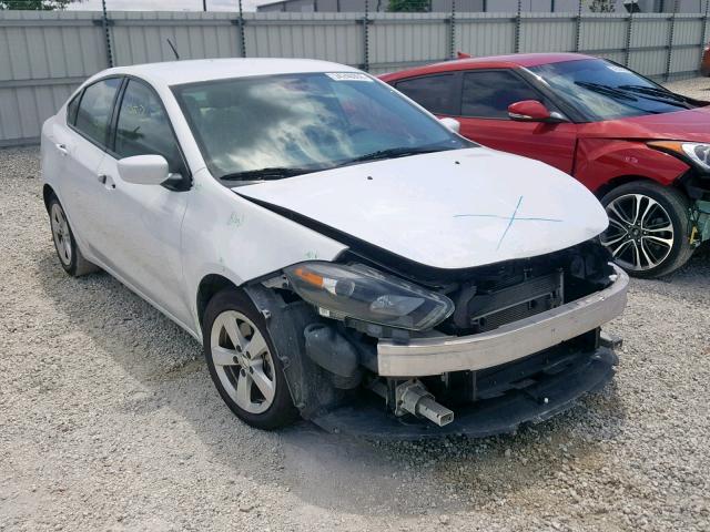 1C3CDFBBXFD172786 - 2015 DODGE DART SXT WHITE photo 1