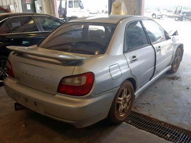 JF1GD29643G511525 - 2003 SUBARU IMPREZA WR SILVER photo 4