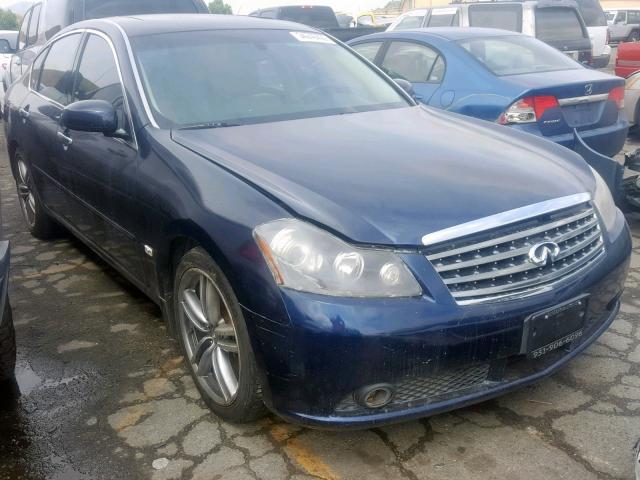 JNKBY01E16M201286 - 2006 INFINITI M45 BASE BLUE photo 1