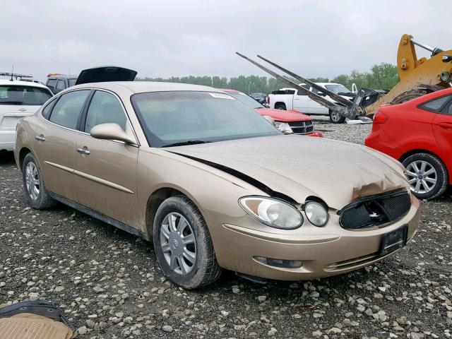 2G4WC532451279021 - 2005 BUICK LACROSSE C GOLD photo 1