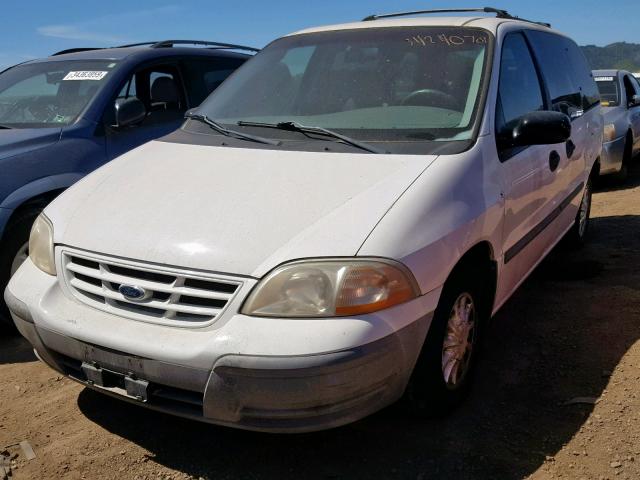 2FMZA5145XBA87594 - 1999 FORD WINDSTAR L WHITE photo 2