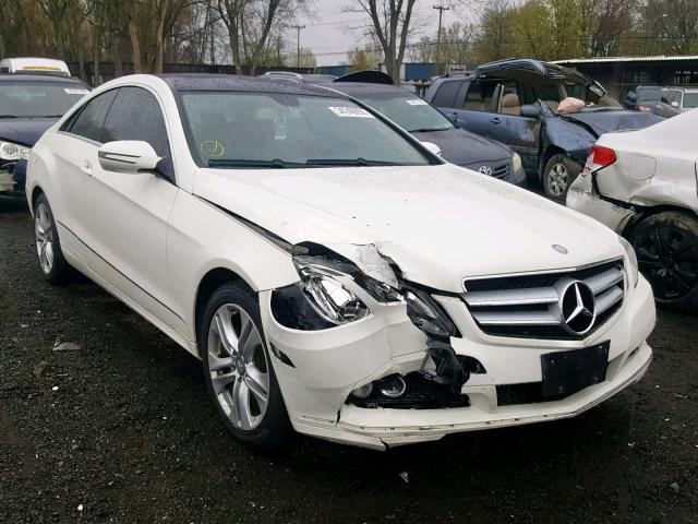 WDDKJ5GBXAF005060 - 2010 MERCEDES-BENZ E 350 WHITE photo 1