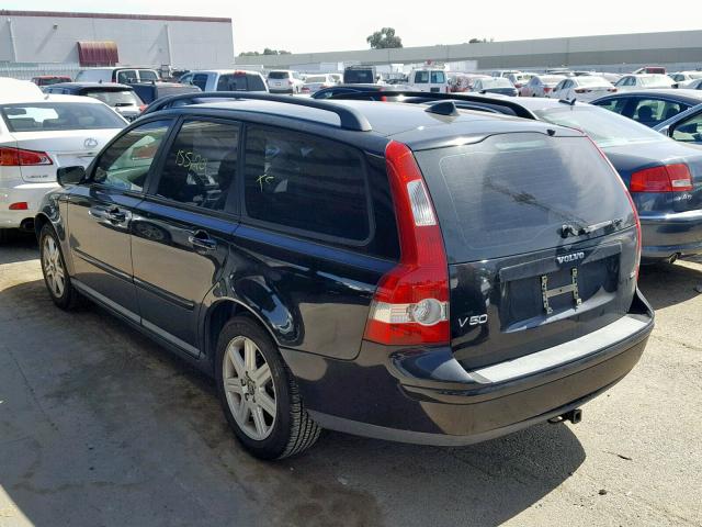 YV1MW390662177907 - 2006 VOLVO V50 2.4I BLACK photo 3