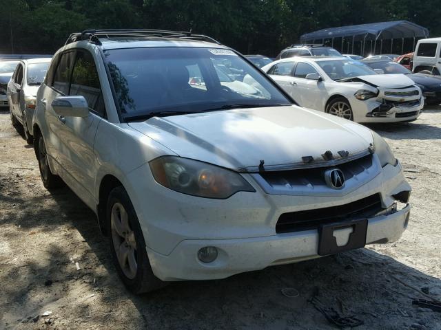 5J8TB18518A012887 - 2008 ACURA RDX TECHNO WHITE photo 1