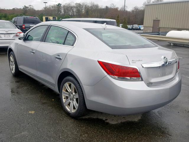 1G4GD5EDXBF314195 - 2011 BUICK LACROSSE C SILVER photo 3