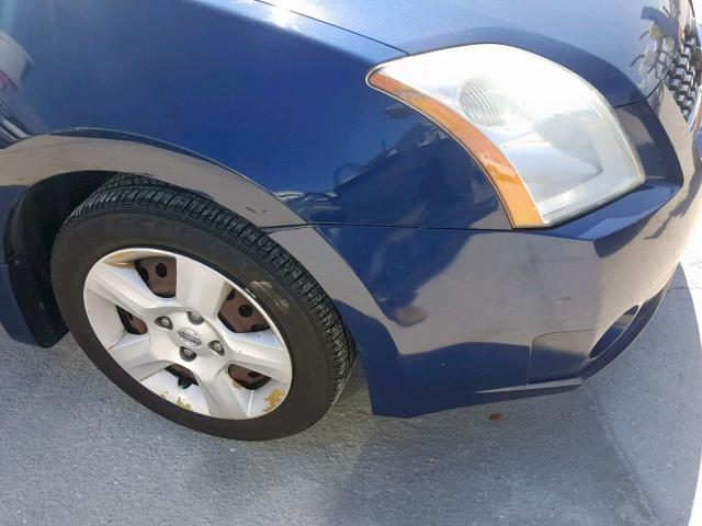 3N1AB61E49L645622 - 2009 NISSAN SENTRA 2.0 BLUE photo 9