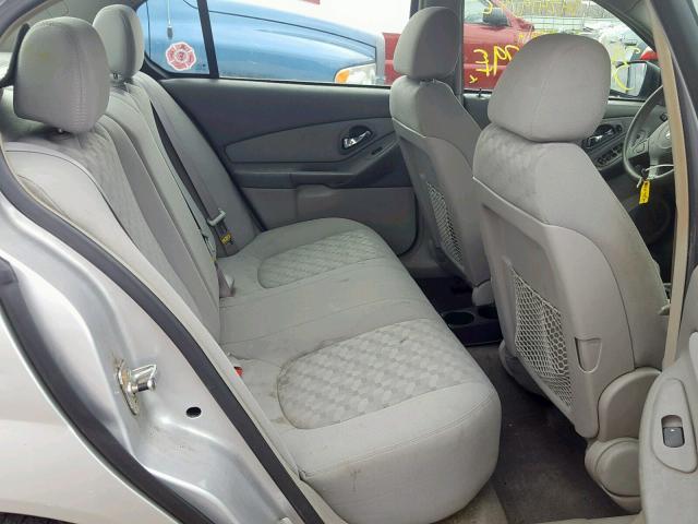 1G1ZT52865F245140 - 2005 CHEVROLET MALIBU LS GRAY photo 6
