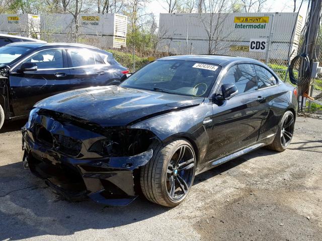WBS1J5C50JVD36799 - 2018 BMW M2 Negro foto 2