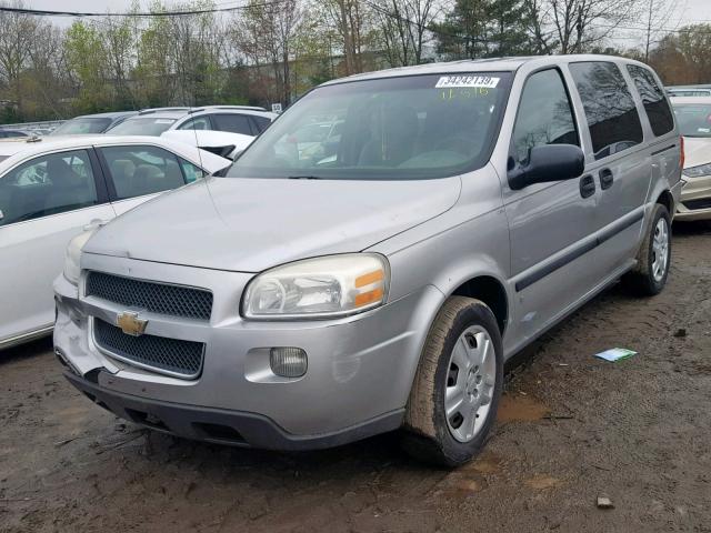 1GNDV23W87D185102 - 2007 CHEVROLET UPLANDER L ვერცხლისფერი ფოტო 2