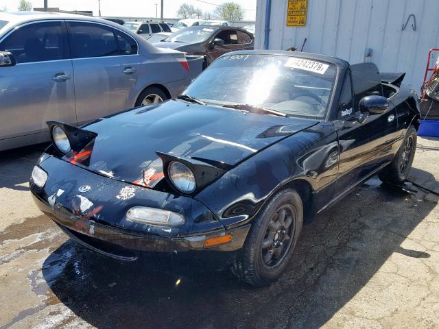 JM1NA3533R0520276 - 1994 MAZDA MX-5 MIATA BLACK photo 2