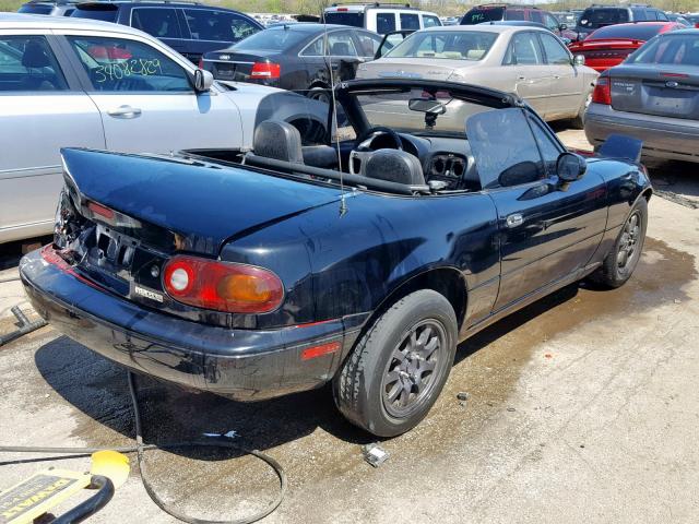 JM1NA3533R0520276 - 1994 MAZDA MX-5 MIATA BLACK photo 4