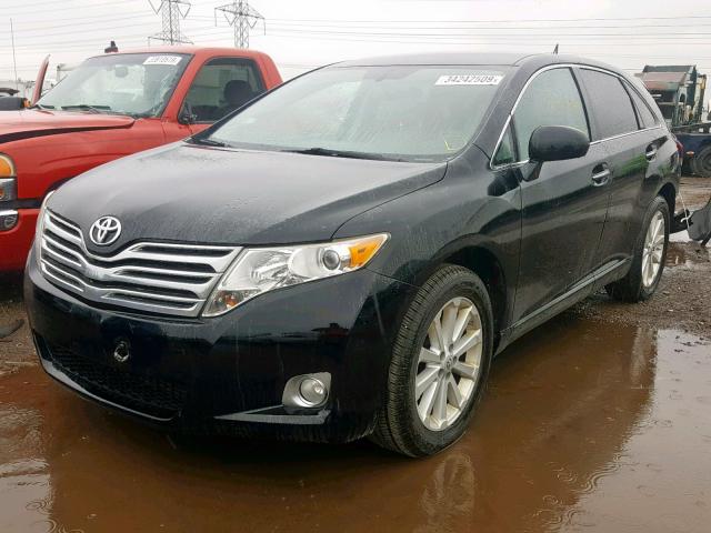 4T3ZA3BB7BU051336 - 2011 TOYOTA VENZA BLACK photo 2