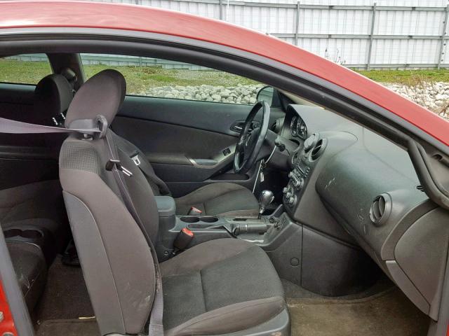 1G2ZH158164154789 - 2006 PONTIAC G6 GT RED photo 5