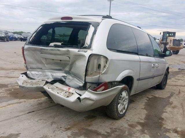 1B4GP44392B622025 - 2002 DODGE CARAVAN SILVER photo 4