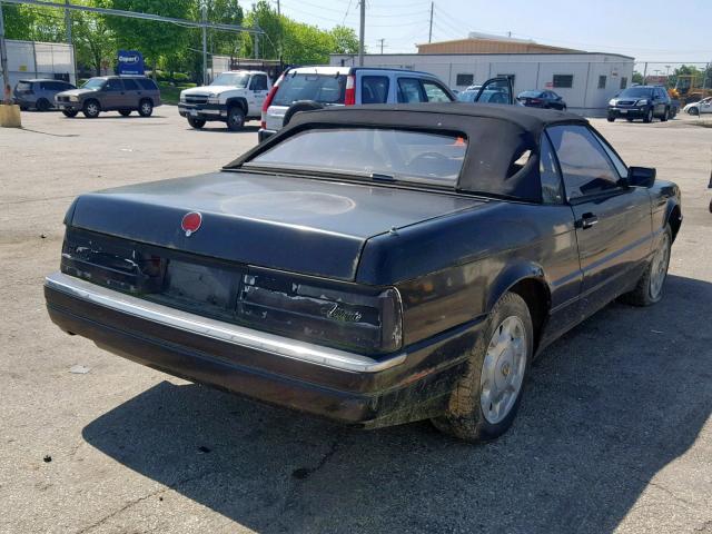 1G6VR3188KU101108 - 1989 CADILLAC ALLANTE BLACK photo 4