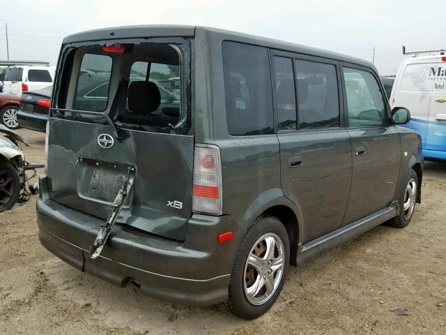 JTLKT324940157201 - 2004 TOYOTA SCION XB 绿色 照片 4