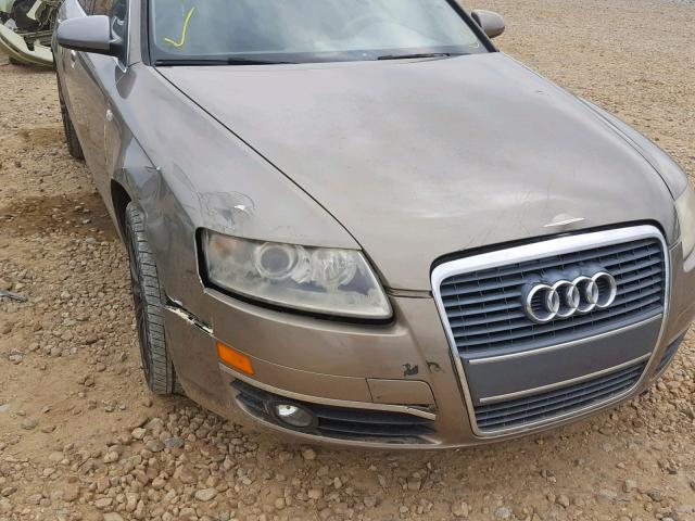 WAUAH74F16N170381 - 2006 AUDI A6 3.2 GOLD photo 9