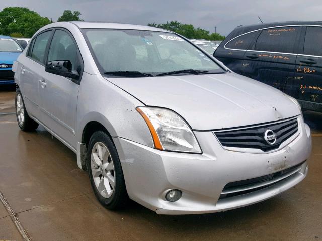 3N1AB6AP6CL642679 - 2012 NISSAN SENTRA 2.0 SILVER photo 1