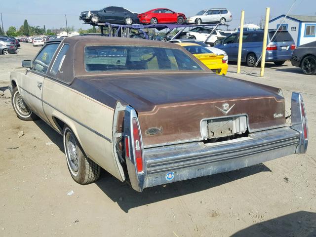 6D47S9C365149 - 1979 CADILLAC DEVILLE CO TWO TONE photo 3