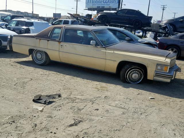 6D47S9C365149 - 1979 CADILLAC DEVILLE CO TWO TONE photo 9