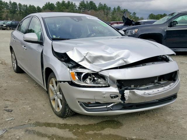 YV1612TK8G2401031 - 2016 VOLVO S60 PREMIE SILVER photo 1