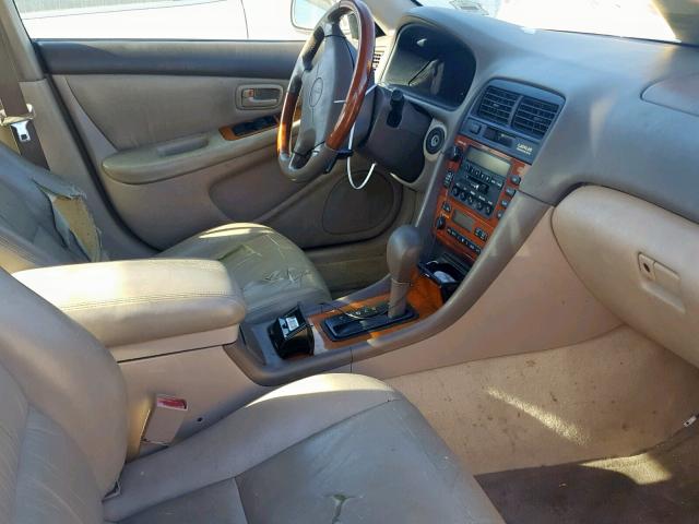 JT8BF28G8Y5100803 - 2000 LEXUS ES 300 BEIGE photo 5