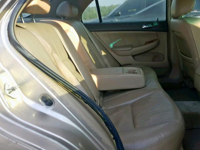 1HGCM56875A102085 - 2005 HONDA ACCORD EX GOLD photo 6