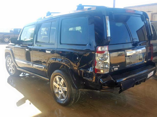 1J8HG68228C182892 - 2008 JEEP COMMANDER შავი ფოტო 3