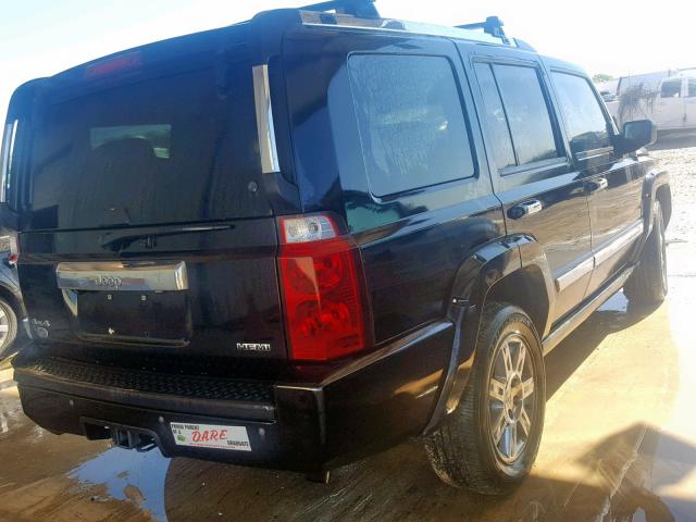 1J8HG68228C182892 - 2008 JEEP COMMANDER შავი ფოტო 4