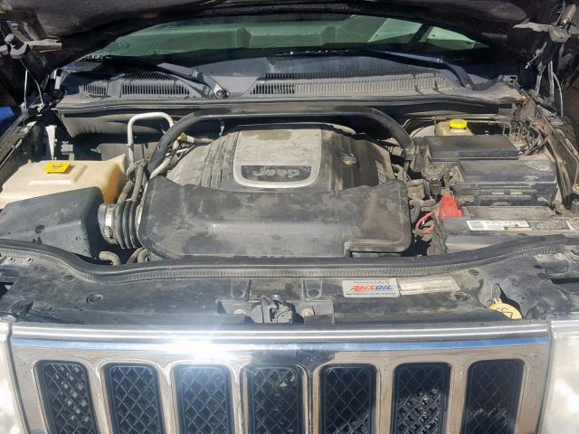 1J8HG68228C182892 - 2008 JEEP COMMANDER შავი ფოტო 7