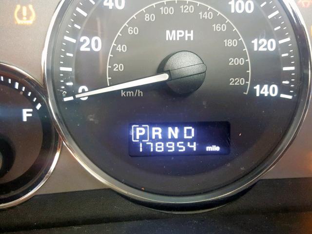 1J8HG68228C182892 - 2008 JEEP COMMANDER შავი ფოტო 8