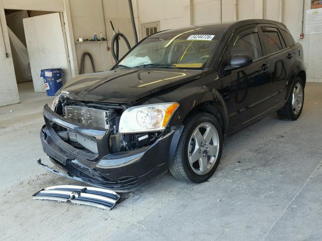 1B3HB48BX8D509397 - 2008 DODGE CALIBER SX BLACK photo 2