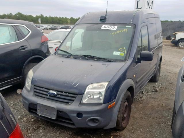 NM0LS7AN3BT058564 - 2011 FORD TRANSIT CO GREEN photo 2