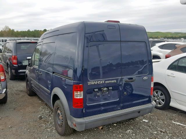 NM0LS7AN3BT058564 - 2011 FORD TRANSIT CO GREEN photo 3