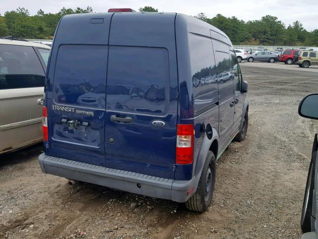 NM0LS7AN3BT058564 - 2011 FORD TRANSIT CO GREEN photo 4