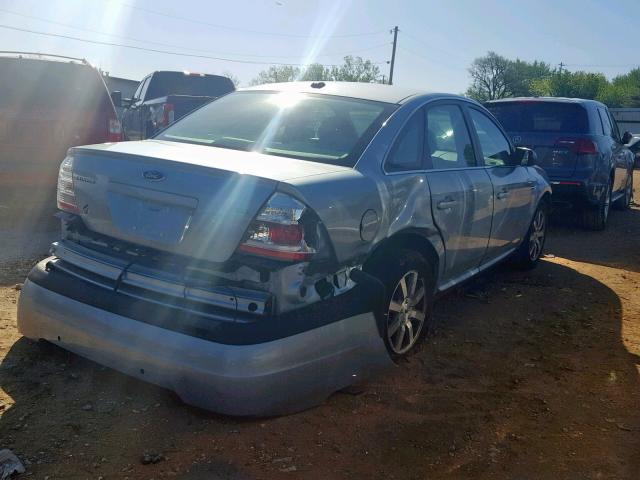 1FAHP24W58G174471 - 2008 FORD TAURUS SEL BLUE photo 4