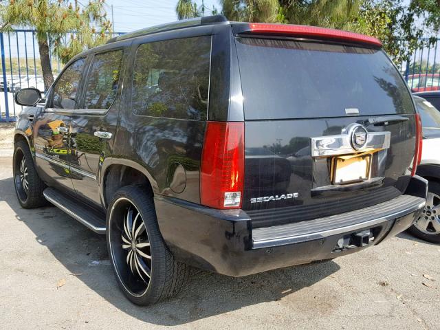 1GYFK63897R219614 - 2007 CADILLAC ESCALADE L BLACK photo 3