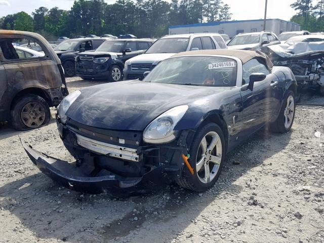 1G2MB35B27Y109048 - 2007 PONTIAC SOLSTICE BLUE photo 2