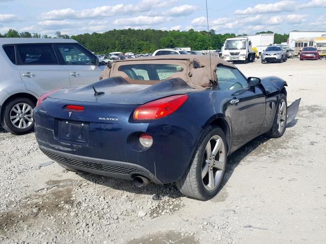 1G2MB35B27Y109048 - 2007 PONTIAC SOLSTICE BLUE photo 4