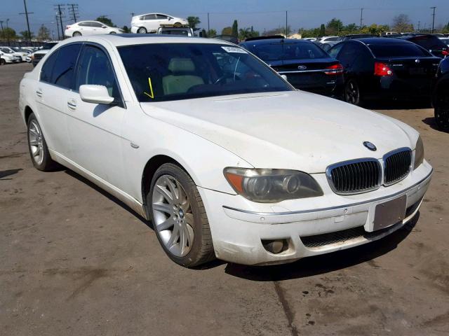 WBAHL83506DT02242 - 2006 BMW 750 I WHITE photo 1