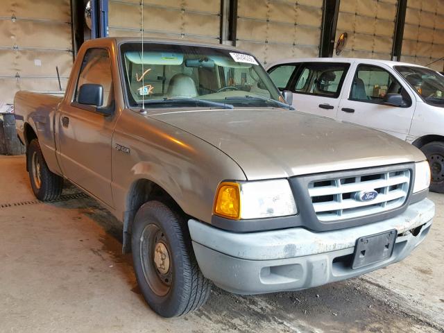 1FTYR10D73PA19934 - 2003 FORD RANGER BEIGE photo 1