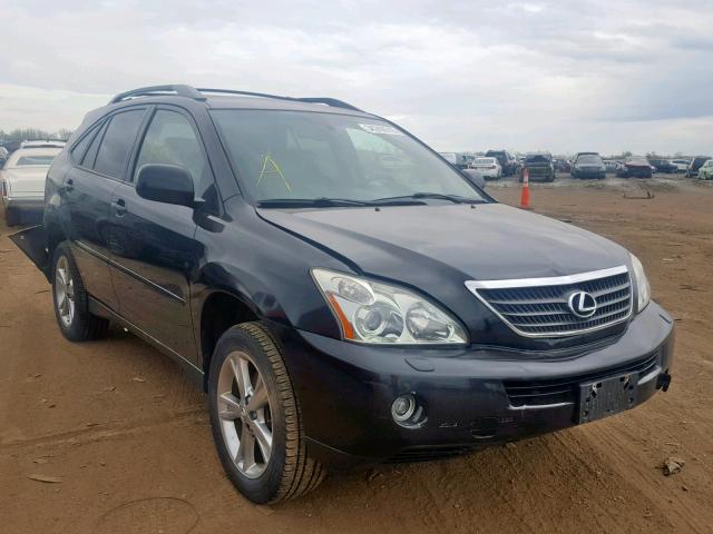 JTJHW31U760032373 - 2006 LEXUS RX 400 BLACK photo 1