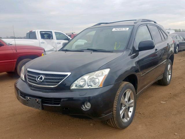 JTJHW31U760032373 - 2006 LEXUS RX 400 BLACK photo 2